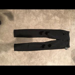 Joes distressed dark wash jeans size 26 NWT